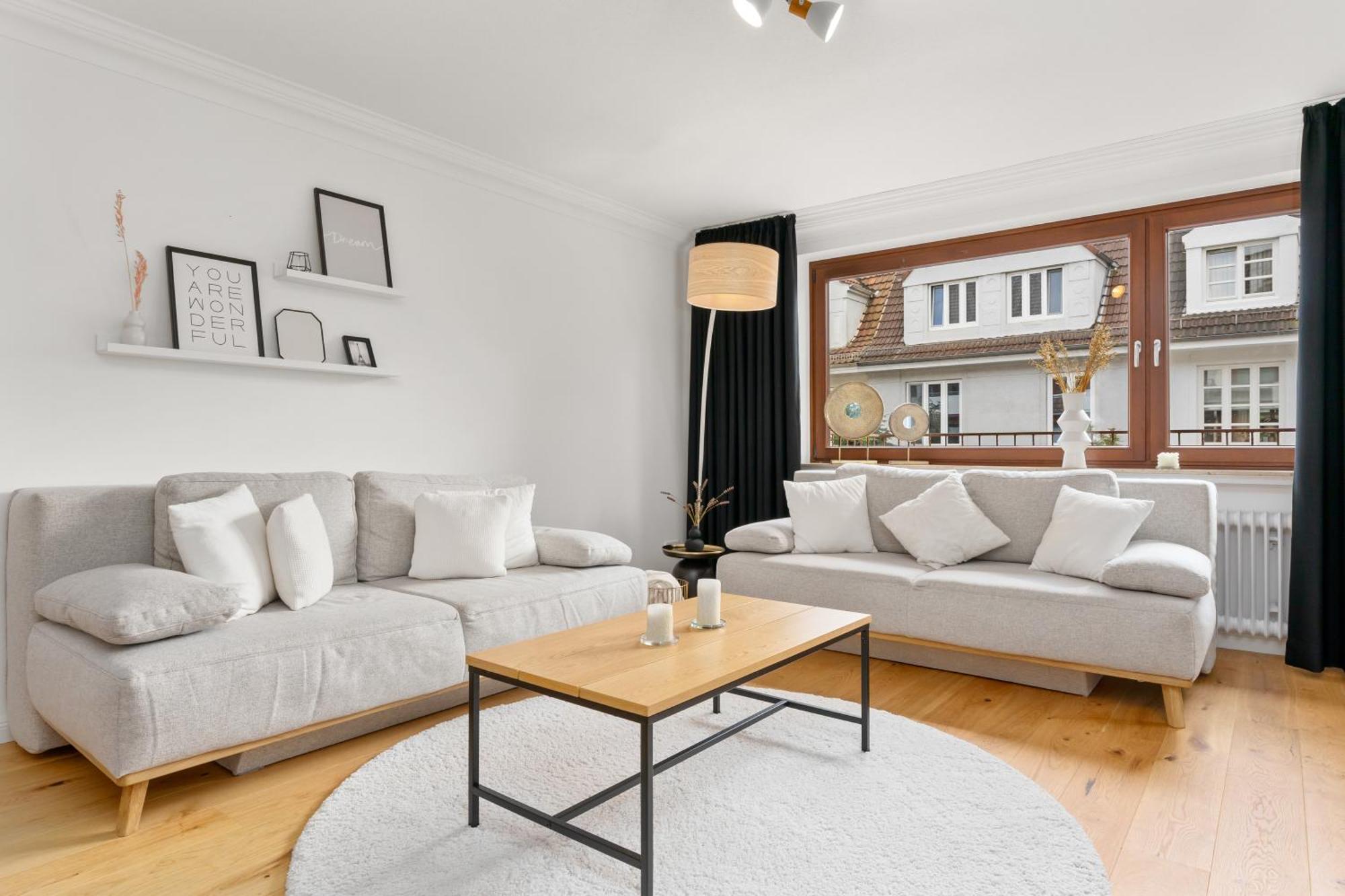 Mel&Bens Modern Oak-Apartments Fuer Bis Zu 12 Personen BRE Eksteriør bilde