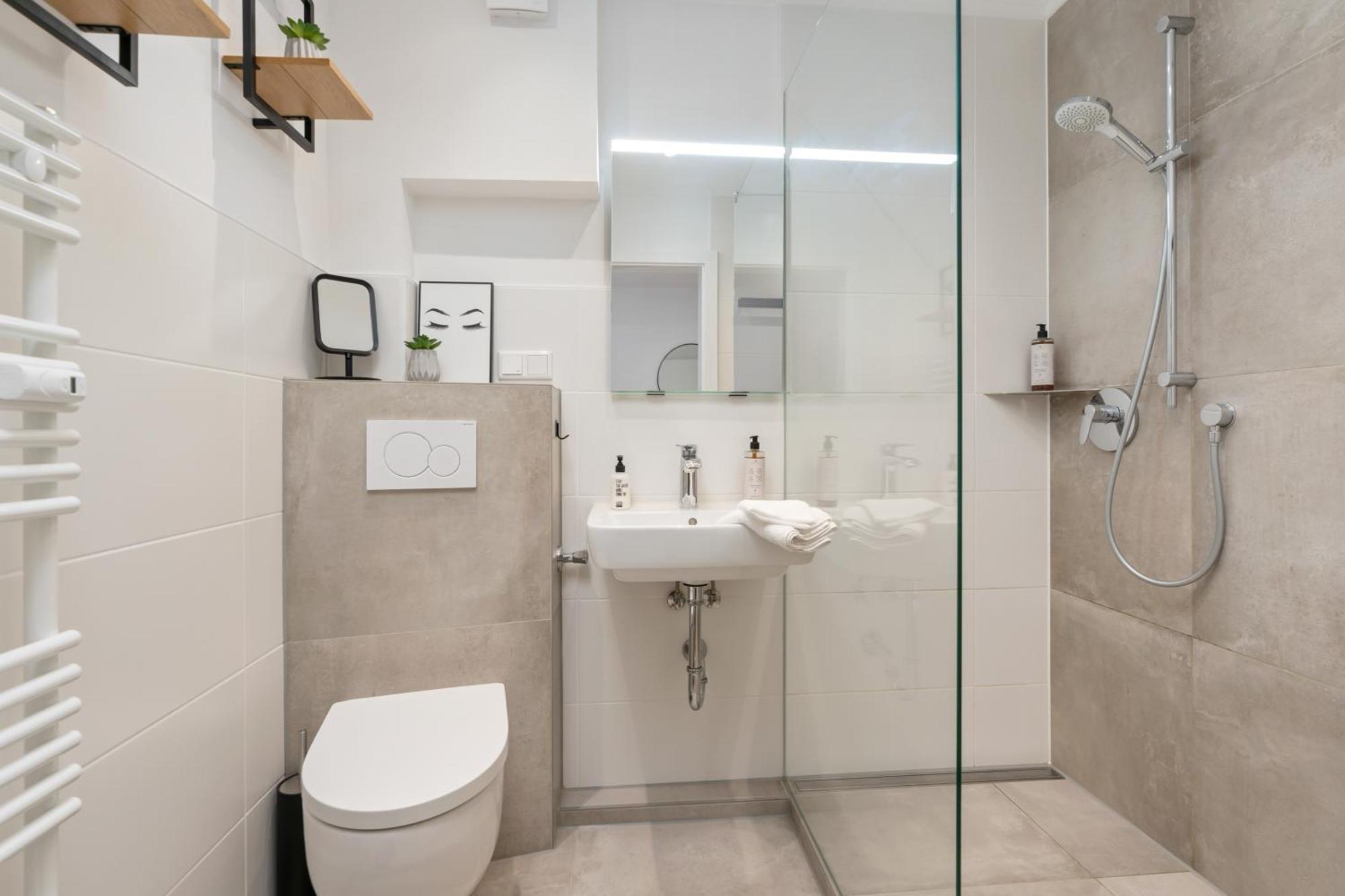 Mel&Bens Modern Oak-Apartments Fuer Bis Zu 12 Personen BRE Eksteriør bilde