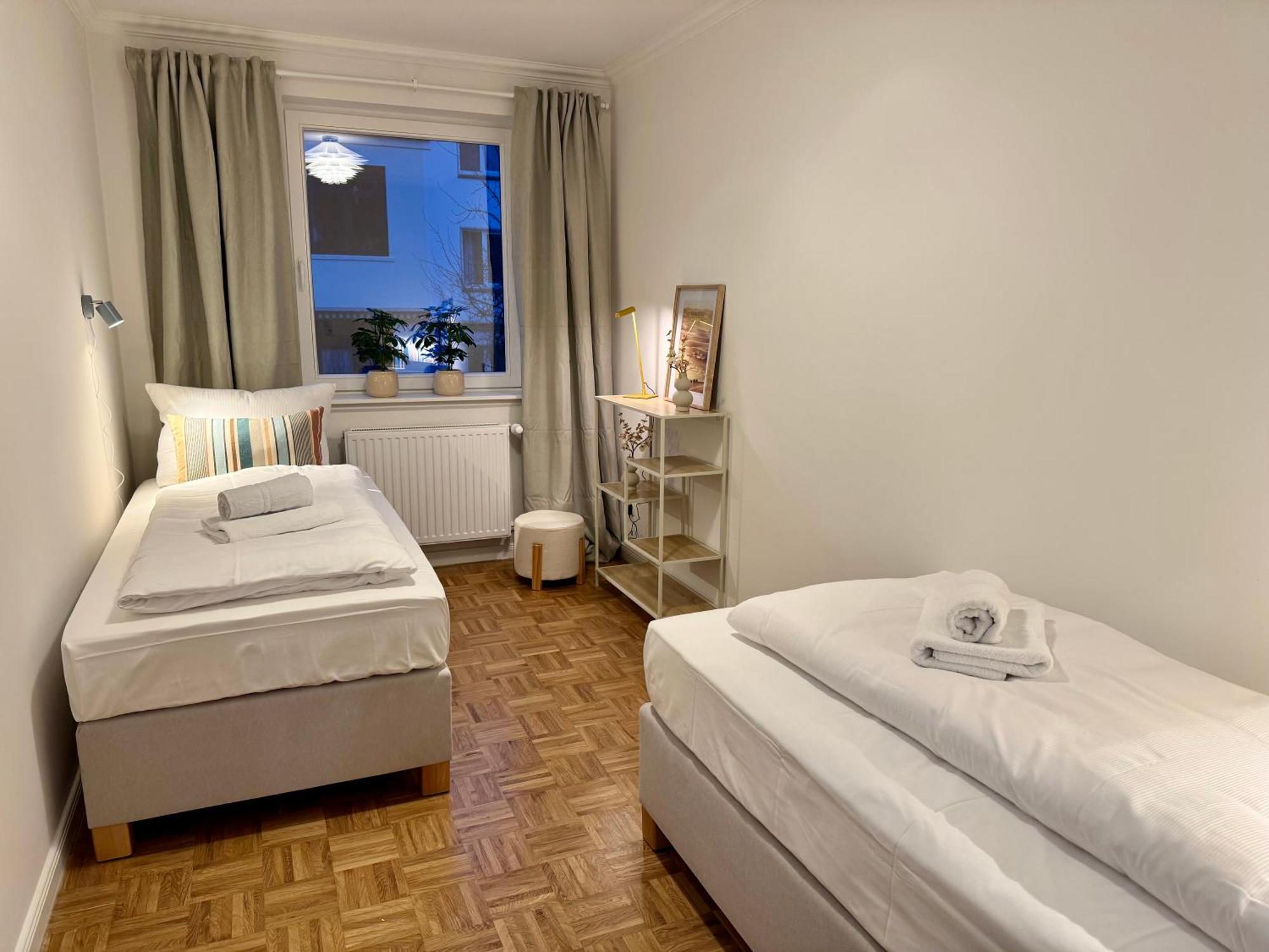 Mel&Bens Modern Oak-Apartments Fuer Bis Zu 12 Personen BRE Eksteriør bilde